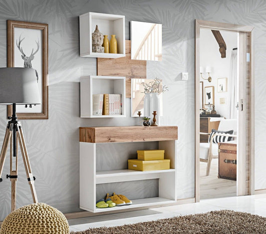 Easy IV Hallway Set Oak Wotan & White Matt