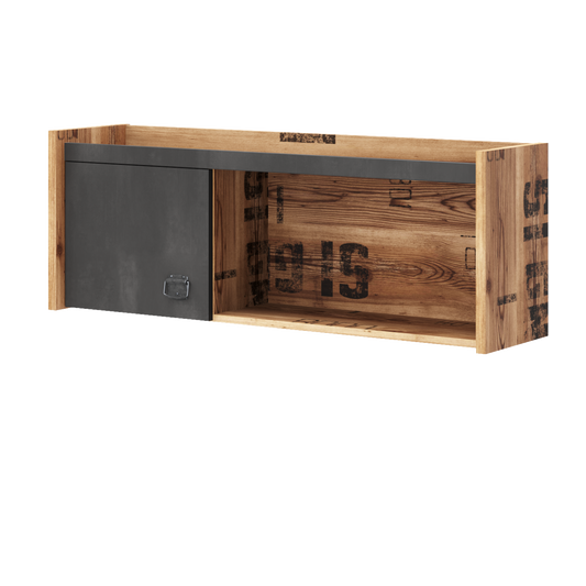 Fargo Hanging Cabinet 08 Canyon Alpine Spruce with decor