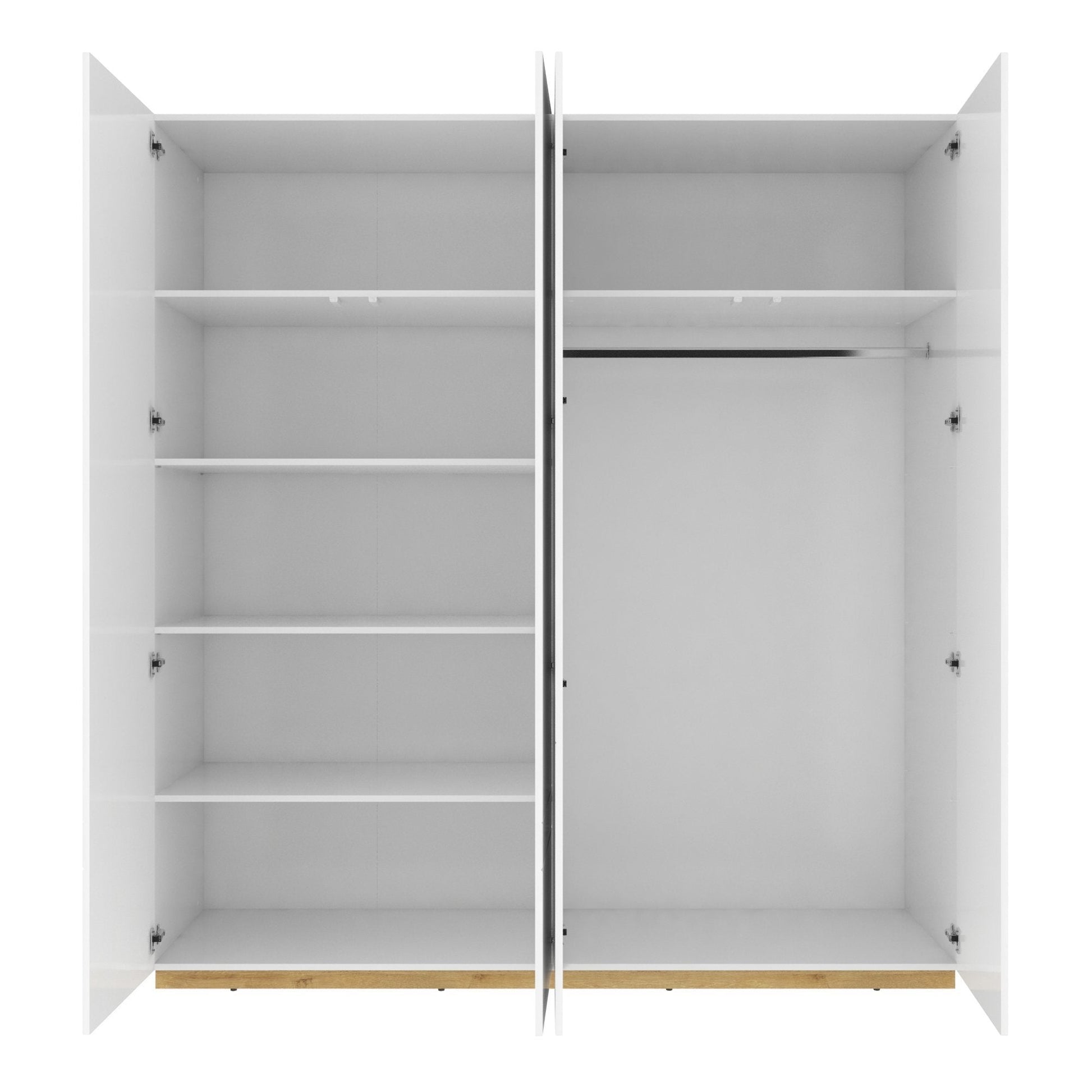 Futura FU-12 Sliding Door Wardrobe white gloss