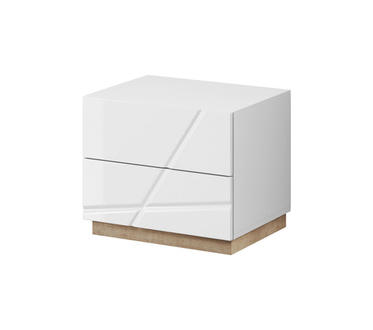 Futura FU-14 Bedside Cabinet White