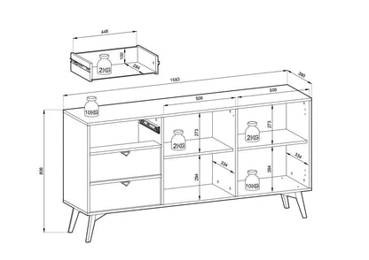 Forest Large Sideboard Cabinet
