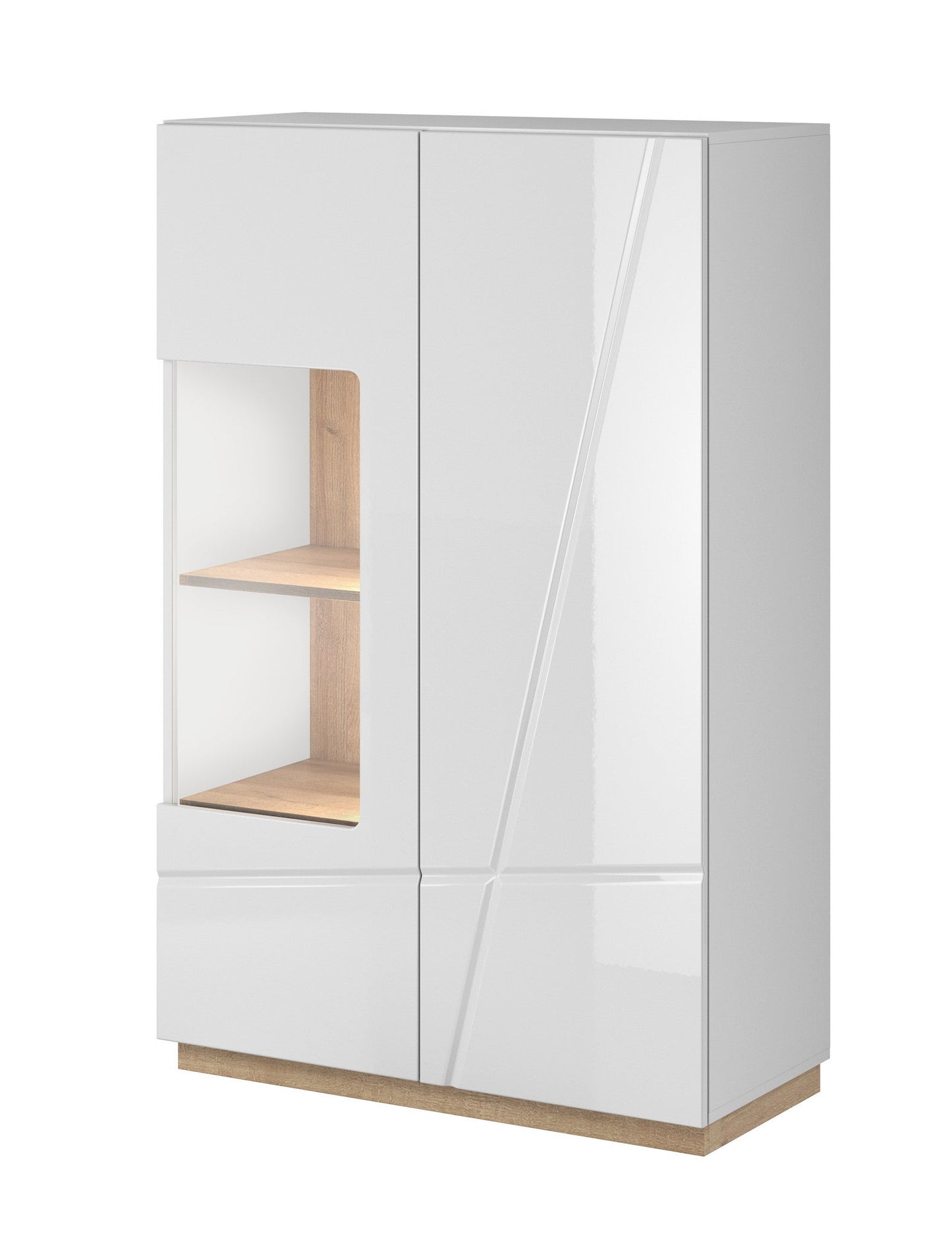 Futura FU-05 Display Cabinet white gloss