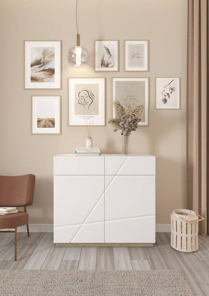 Futura FU-15 Sideboard Cabinet White