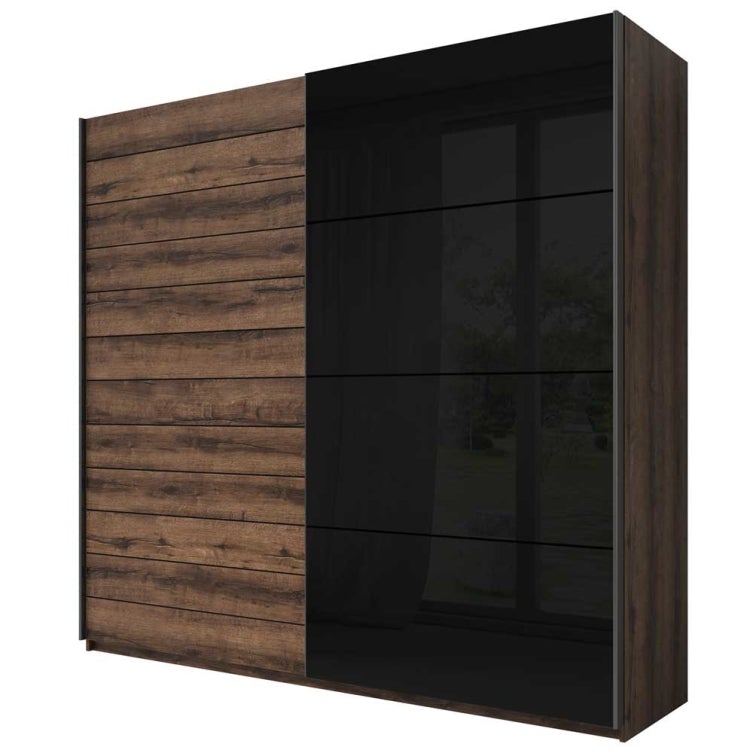 Galaxy Sliding Door Wardrobe oak monastery