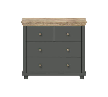 Evora 27 Chest of Drawers Abisko Ash, Oak Lefkas & Green