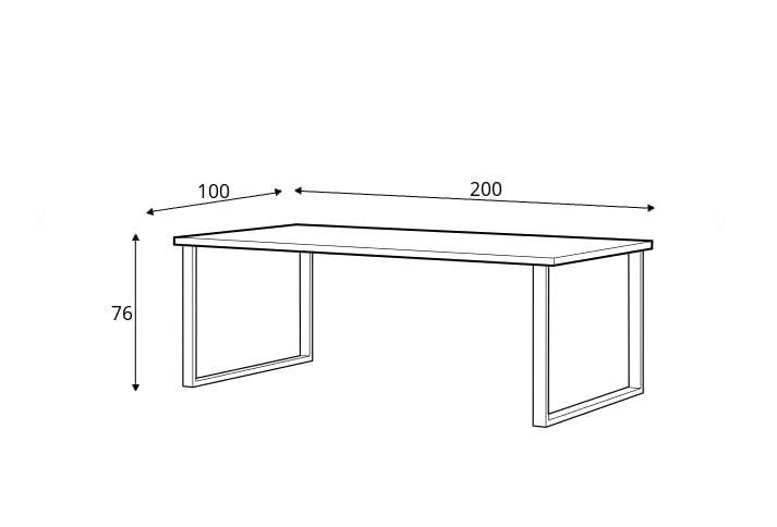 Halle 94 Dining Table, Body Wotan Oak