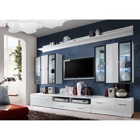 Iceland Gloss Entertainment Unit white black