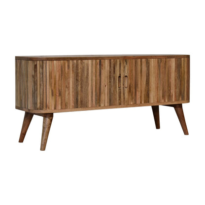 Mokka Media Unit. 100% Solid Wood Mango