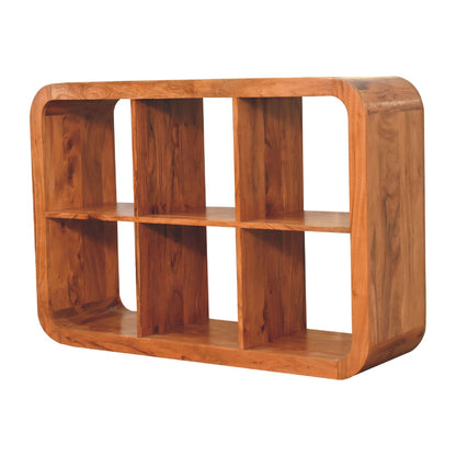 Darcy Display Unit. 100% Solid Arcacia Wood
