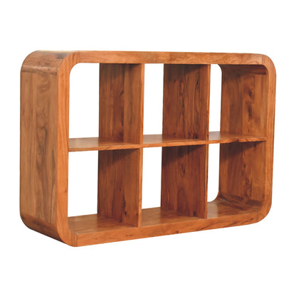Darcy Display Unit. 100% Solid Arcacia Wood
