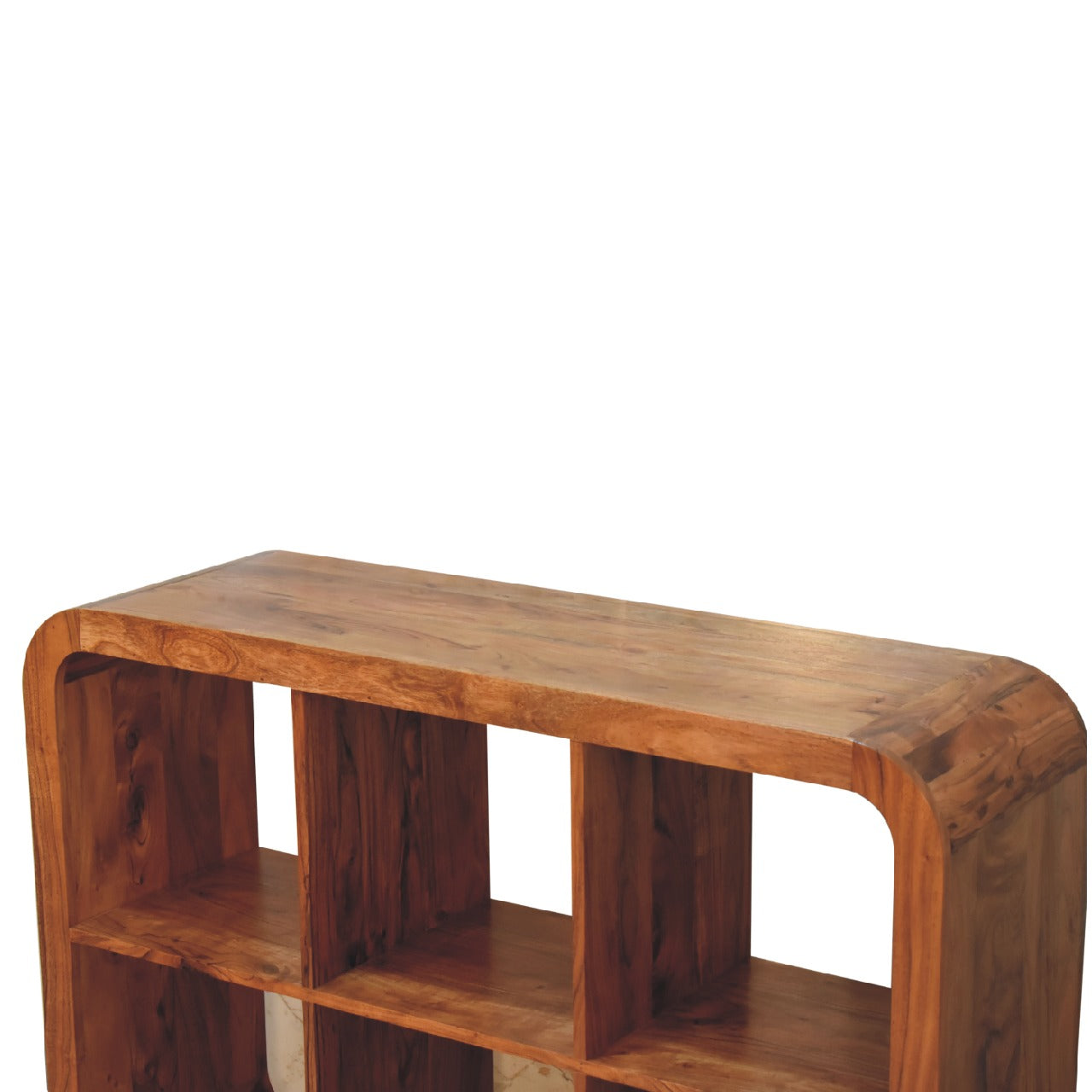 Darcy Display Unit. 100% Solid Arcacia Wood