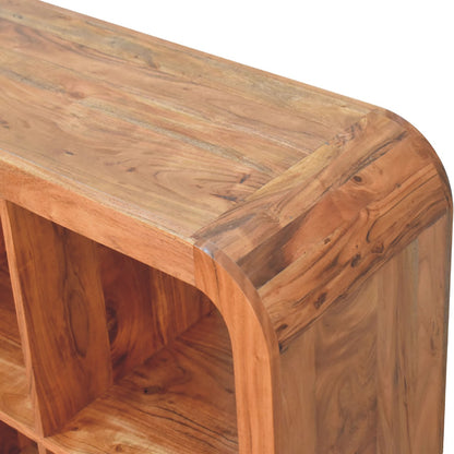 Darcy Display Unit. 100% Solid Arcacia Wood