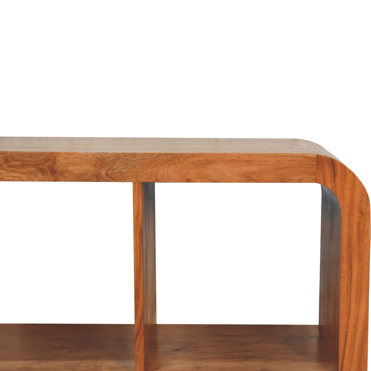 Darcy Display Unit. 100% Solid Arcacia Wood