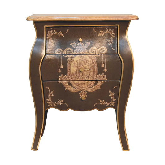Coroner Bedside. Solid Mango Wood