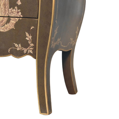 Coroner Bedside. Solid Mango Wood