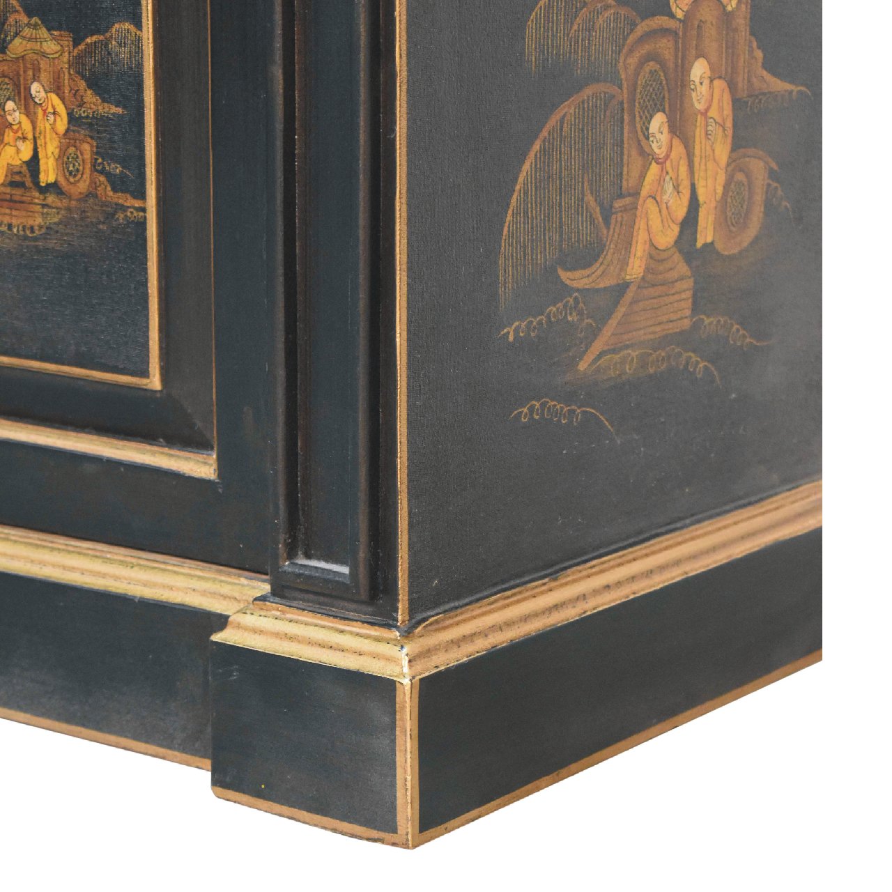Oriental Wine Cabinet. Solid Mango Wood