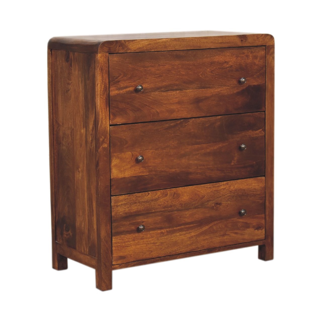 Aspen Chest. Solid Mango Wood Chestnut Finish