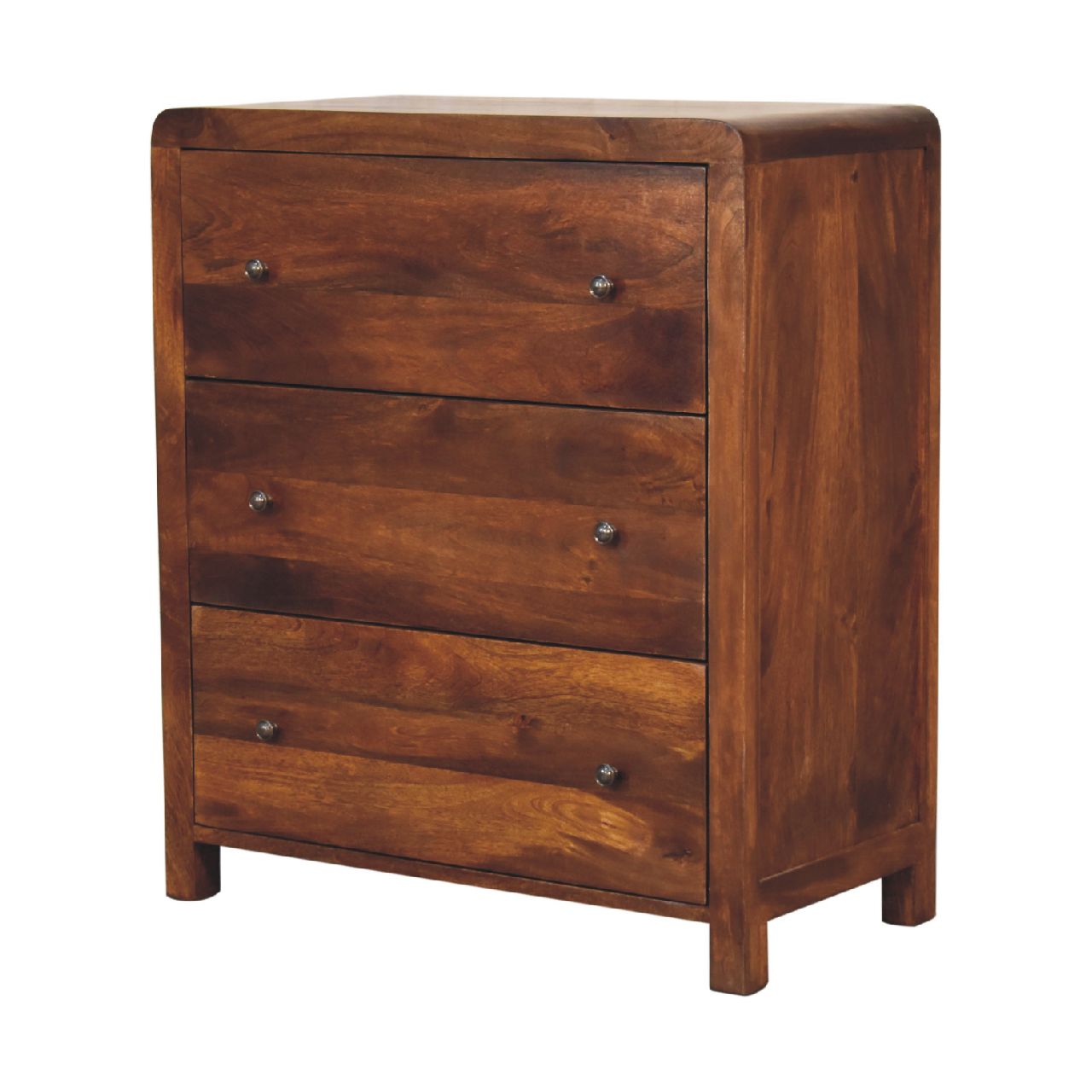 Aspen Chest. Solid Mango Wood Chestnut Finish