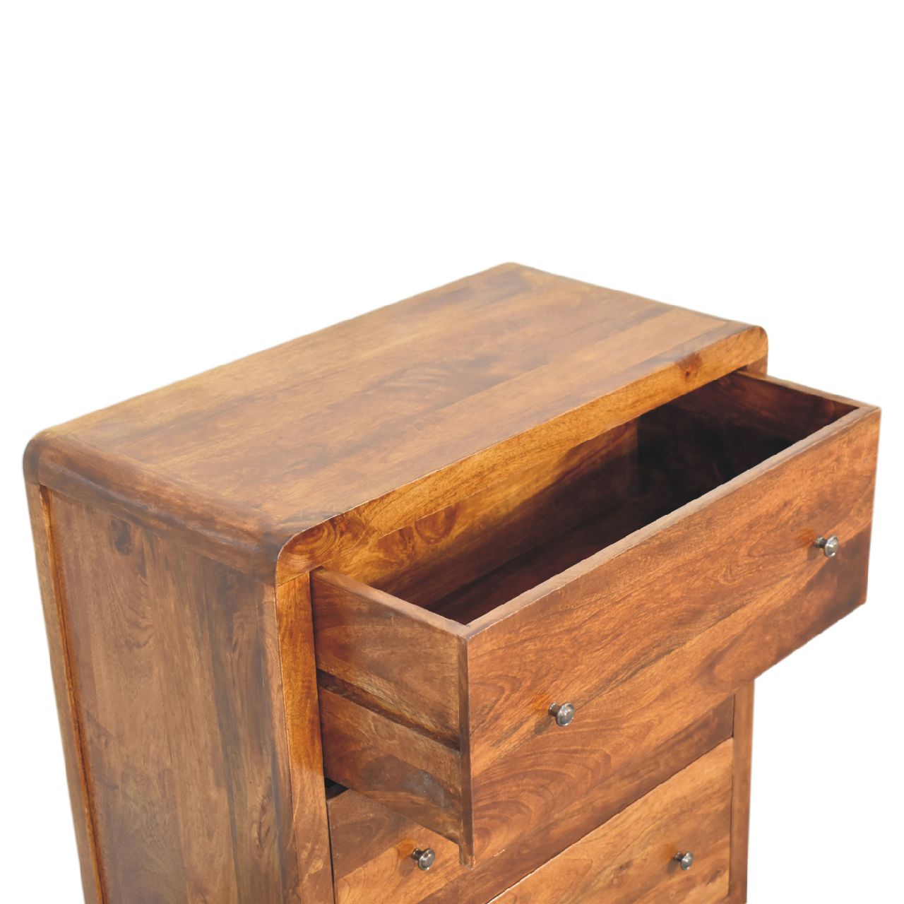 Aspen Chest. Solid Mango Wood Chestnut Finish