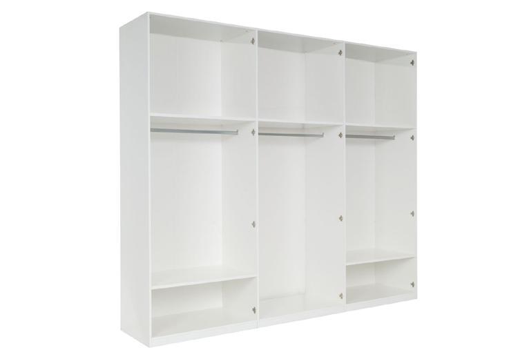 Italia 29 - 6 Door Wardrobe 270cm white gloss