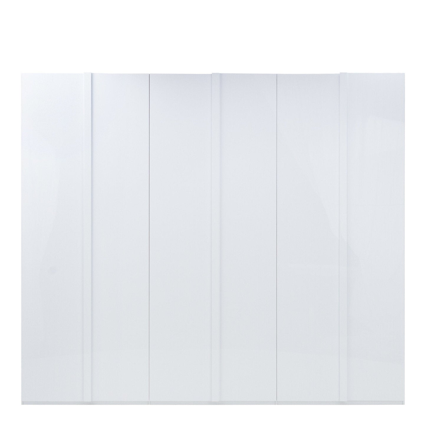 Italia 29 - 6 Door Wardrobe 270cm white gloss