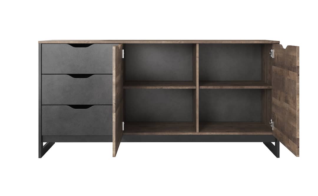 Arden Sideboard Cabinet 161cm Oak Grande & Matera