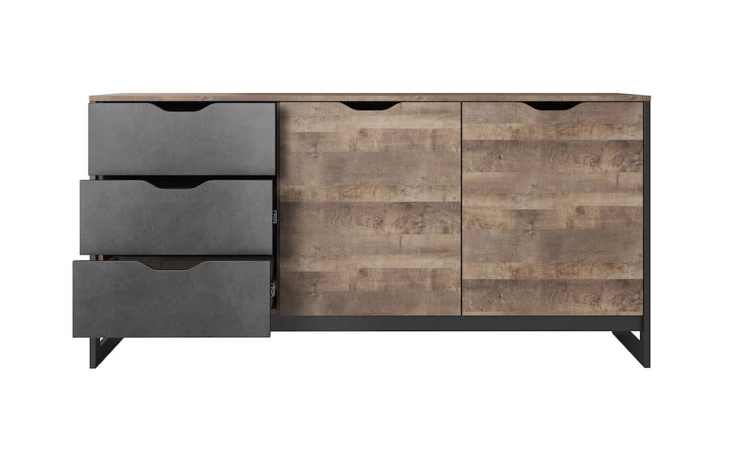 Arden Sideboard Cabinet 161cm Oak Grande & Matera