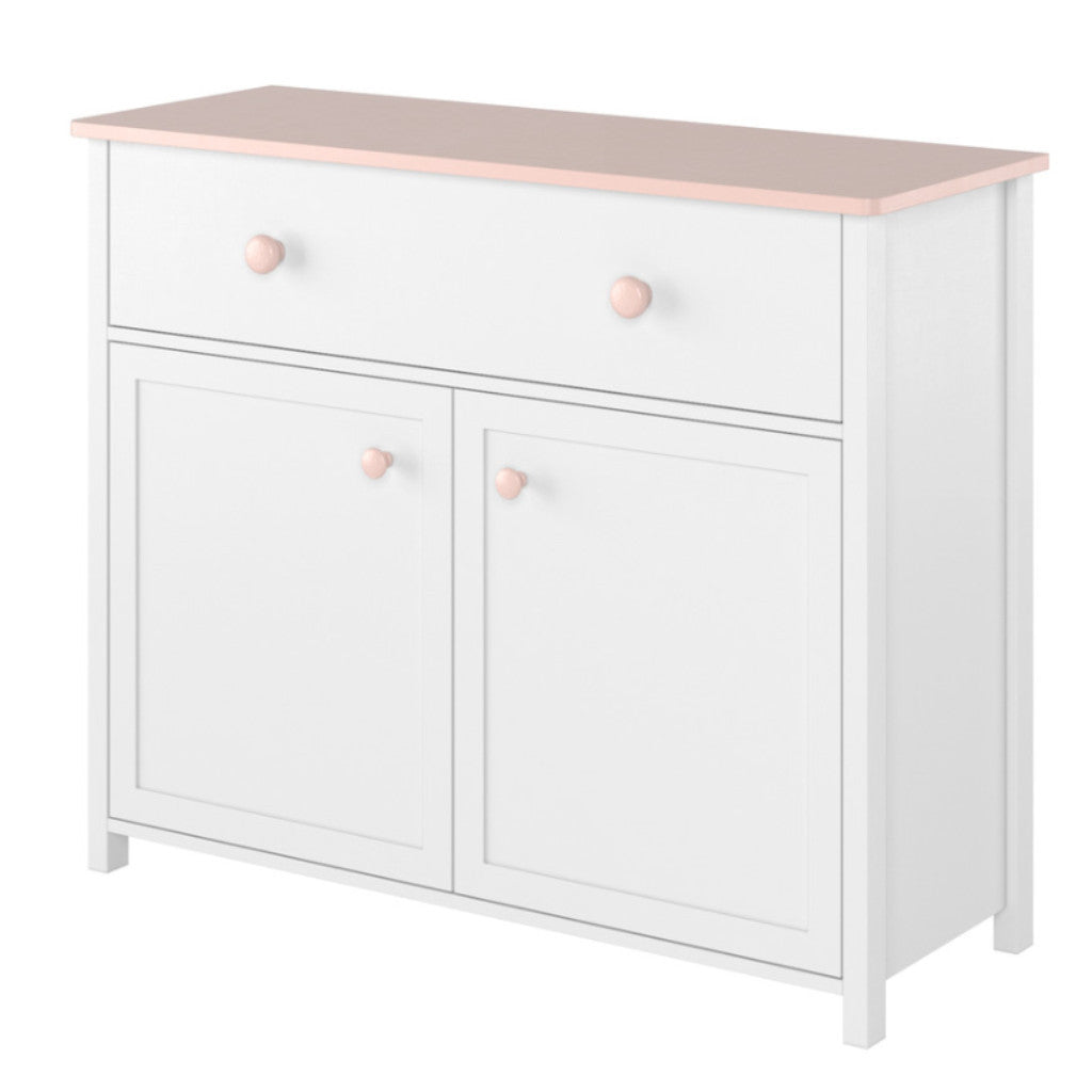 Luna White Sideboard Cabinet