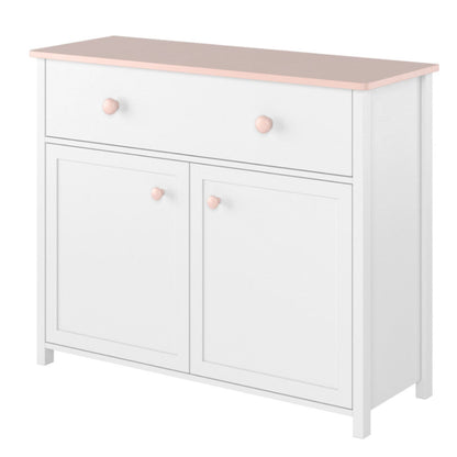 Luna White Sideboard Cabinet