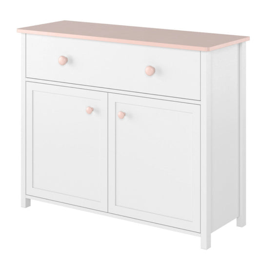 Luna White Sideboard Cabinet