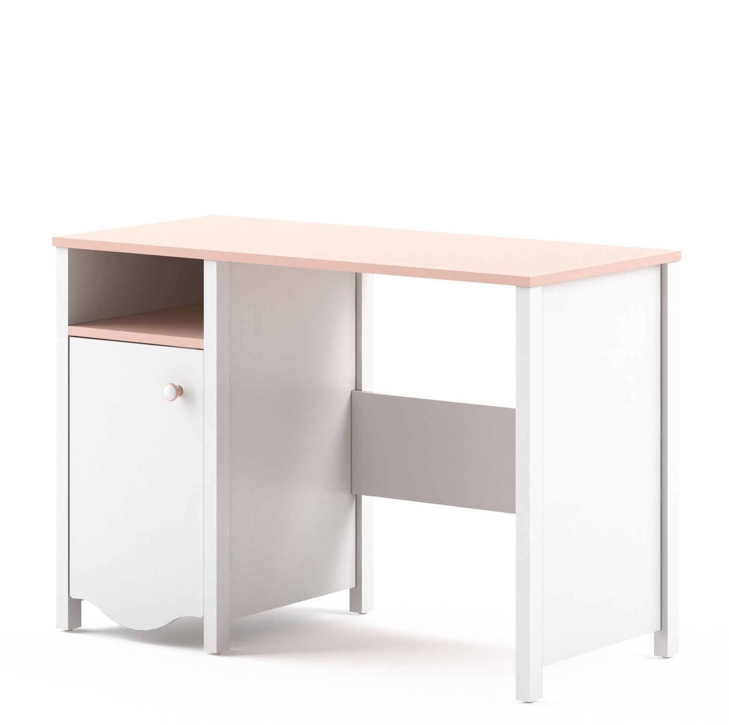 Mia MI-03 Computer Desk White Matt