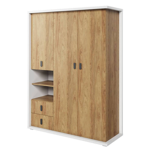 Massi MS-01 Wardrobe 150cm natural hickory 