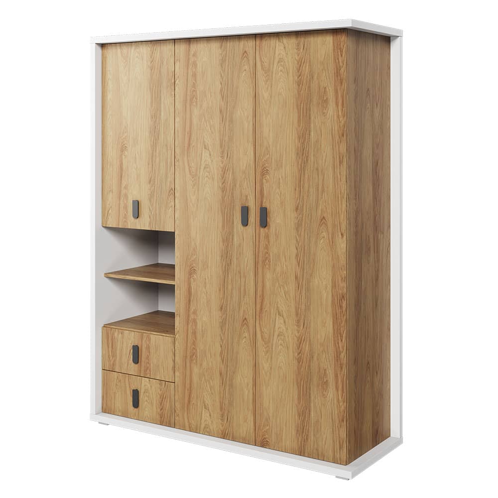 Massi MS-01 Wardrobe 150cm natural hickory
