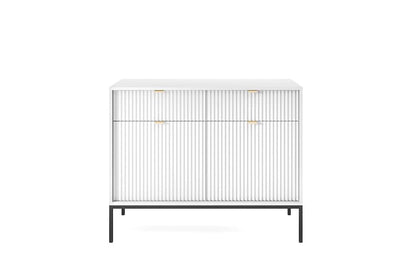 Nova Sideboard Cabinet .Black Matt.Grey Matt