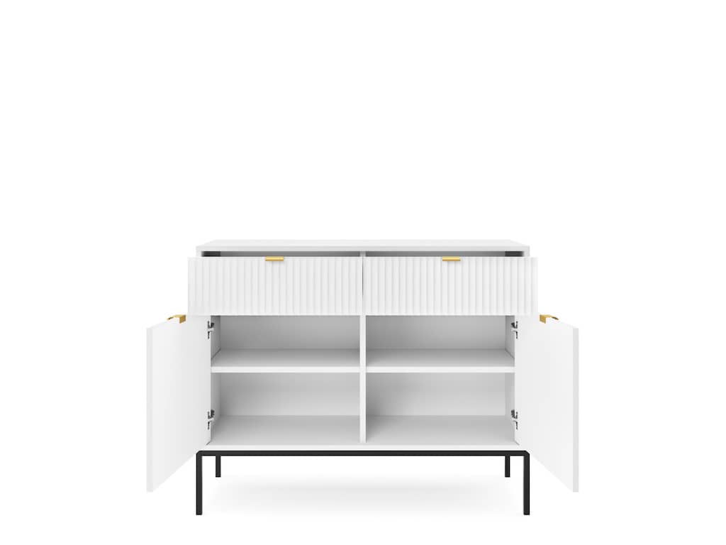 Nova Sideboard Cabinet .Black Matt.Grey Matt