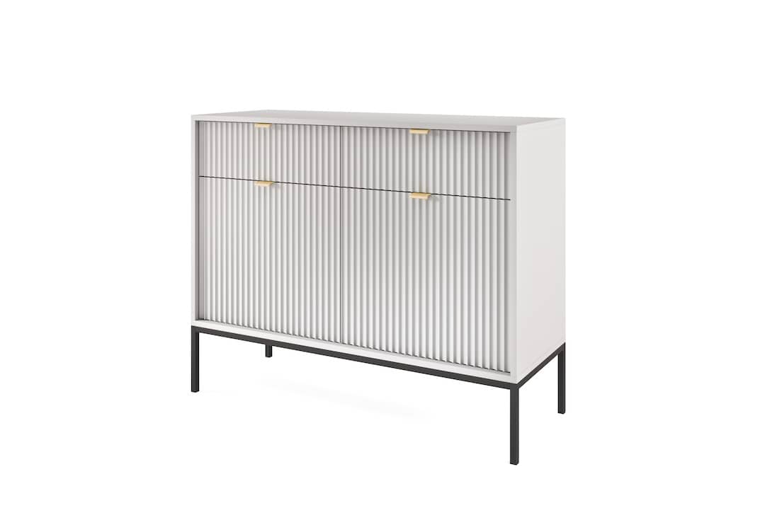 Nova Sideboard Cabinet .Black Matt.Grey Matt
