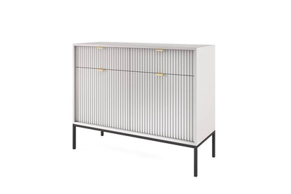 Nova Sideboard Cabinet .Black Matt.Grey Matt