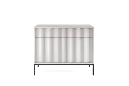 Nova Sideboard Cabinet .Black Matt.Grey Matt