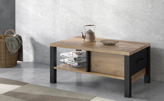 Olin 99 Coffee Table Fichte Oak Black