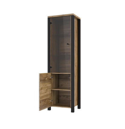 Olin Tall Display Cabinet Appenzeller  Black matt