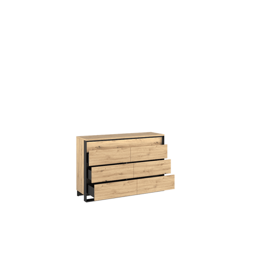 Quant  Chest of Drawers Artisan Black Matt