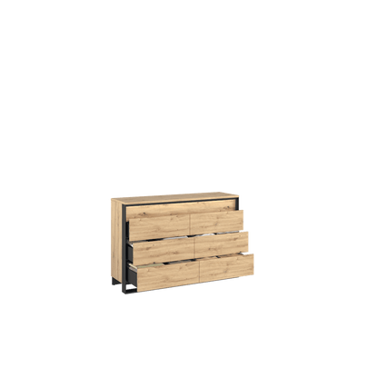 Quant  Chest of Drawers Artisan Black Matt