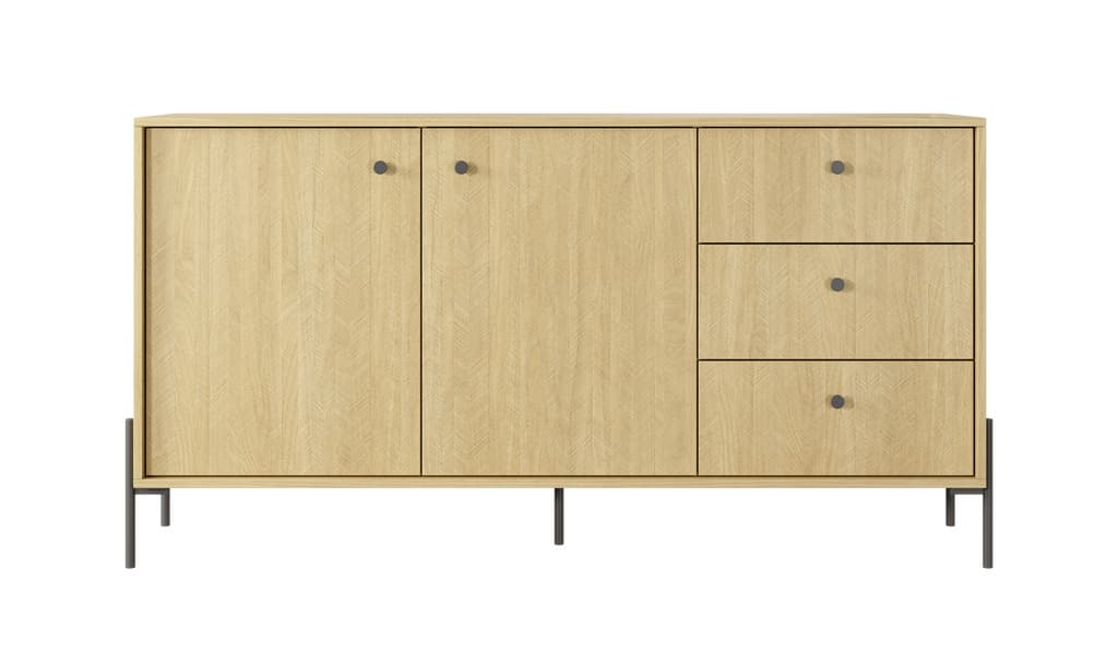 Scandi Sideboard Cabinet Scandi Oak