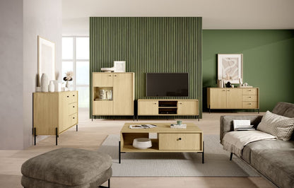 Scandi Sideboard Cabinet Scandi Oak
