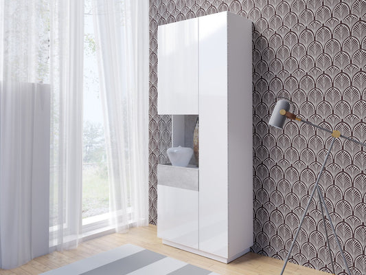 Silke 12 Tall Display Cabinet
