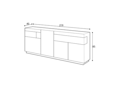 Silke 25 Sideboard Cabinet