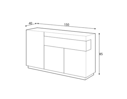 Silke 43 Sideboard Cabinet