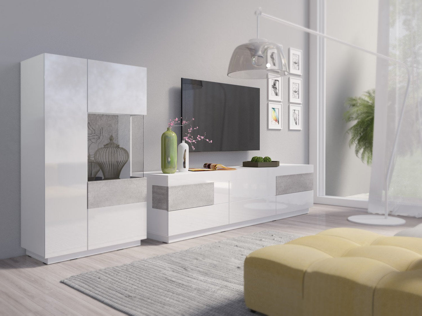 Silke 44 Display Cabinet 