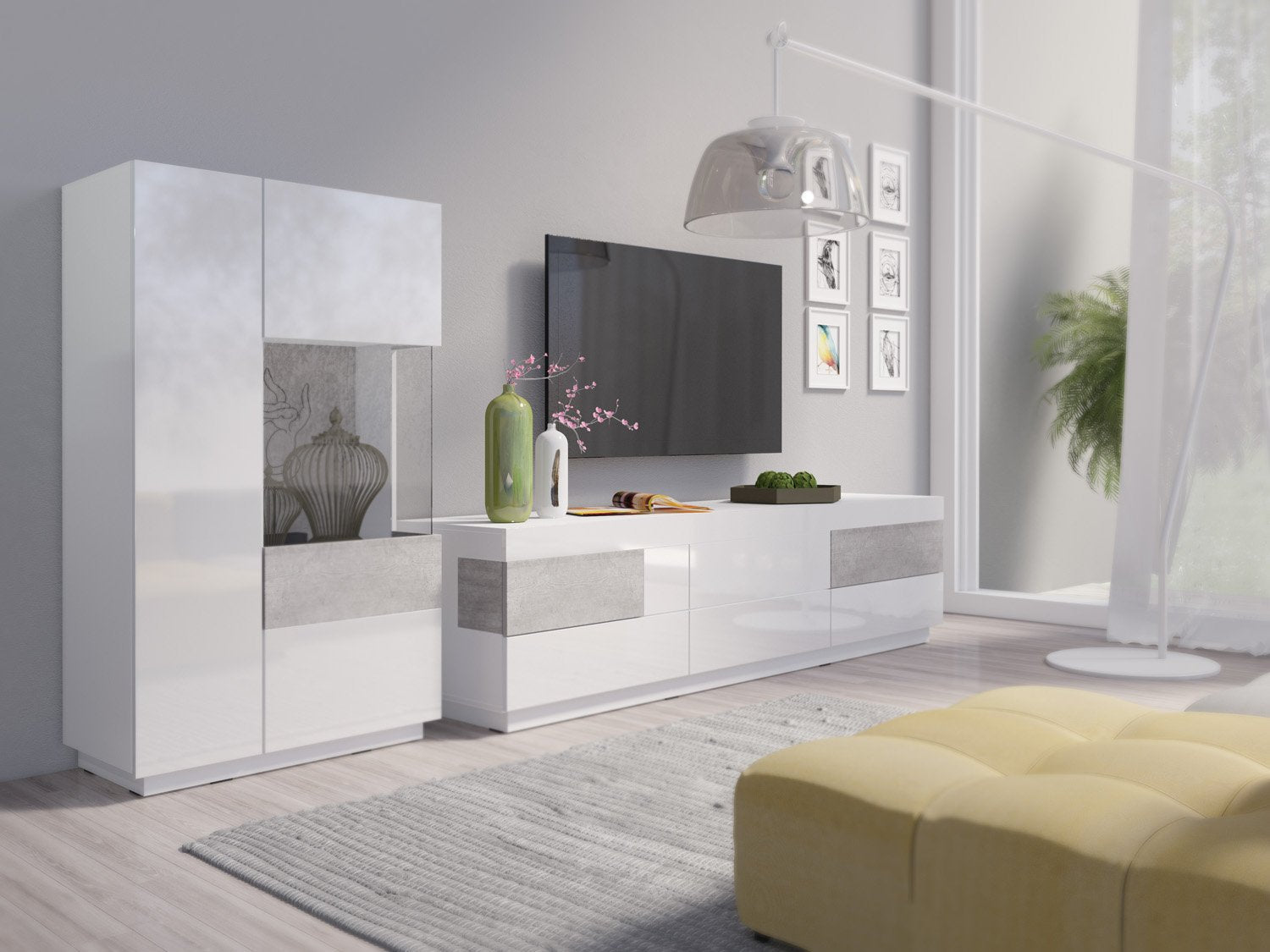 Silke 44 Display Cabinet 