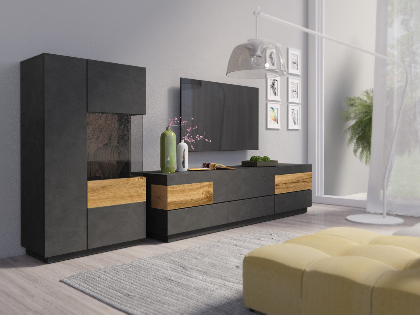 Silke 44 Display Cabinet 